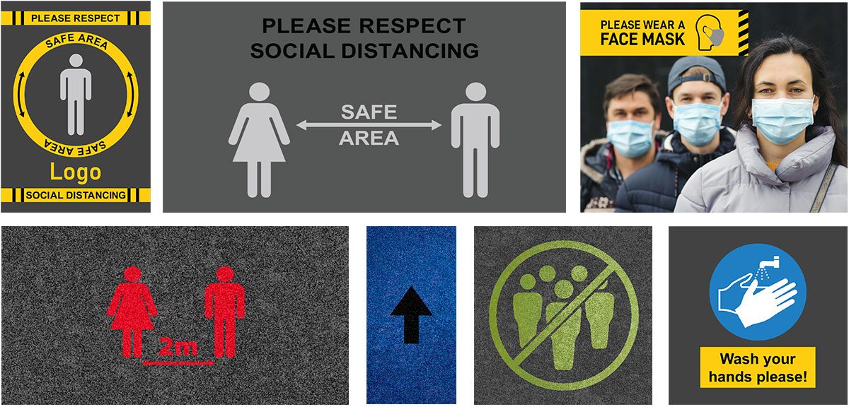 Health and Safety Logo Mats
