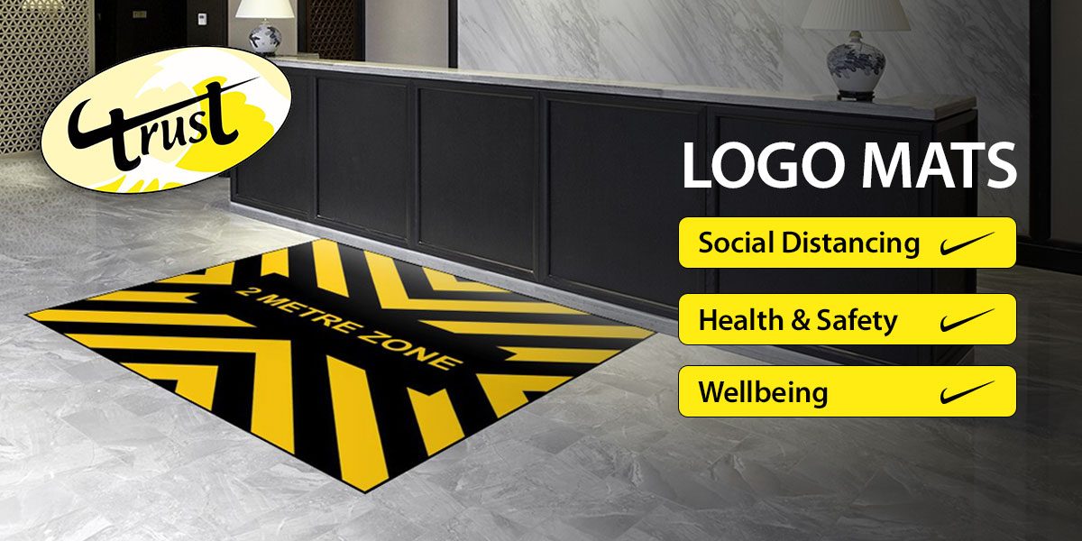 Logo Mats Social Distancing