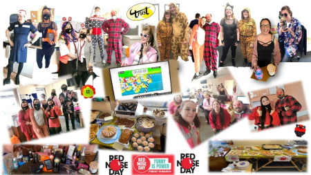 comic relief 2021 team Trust